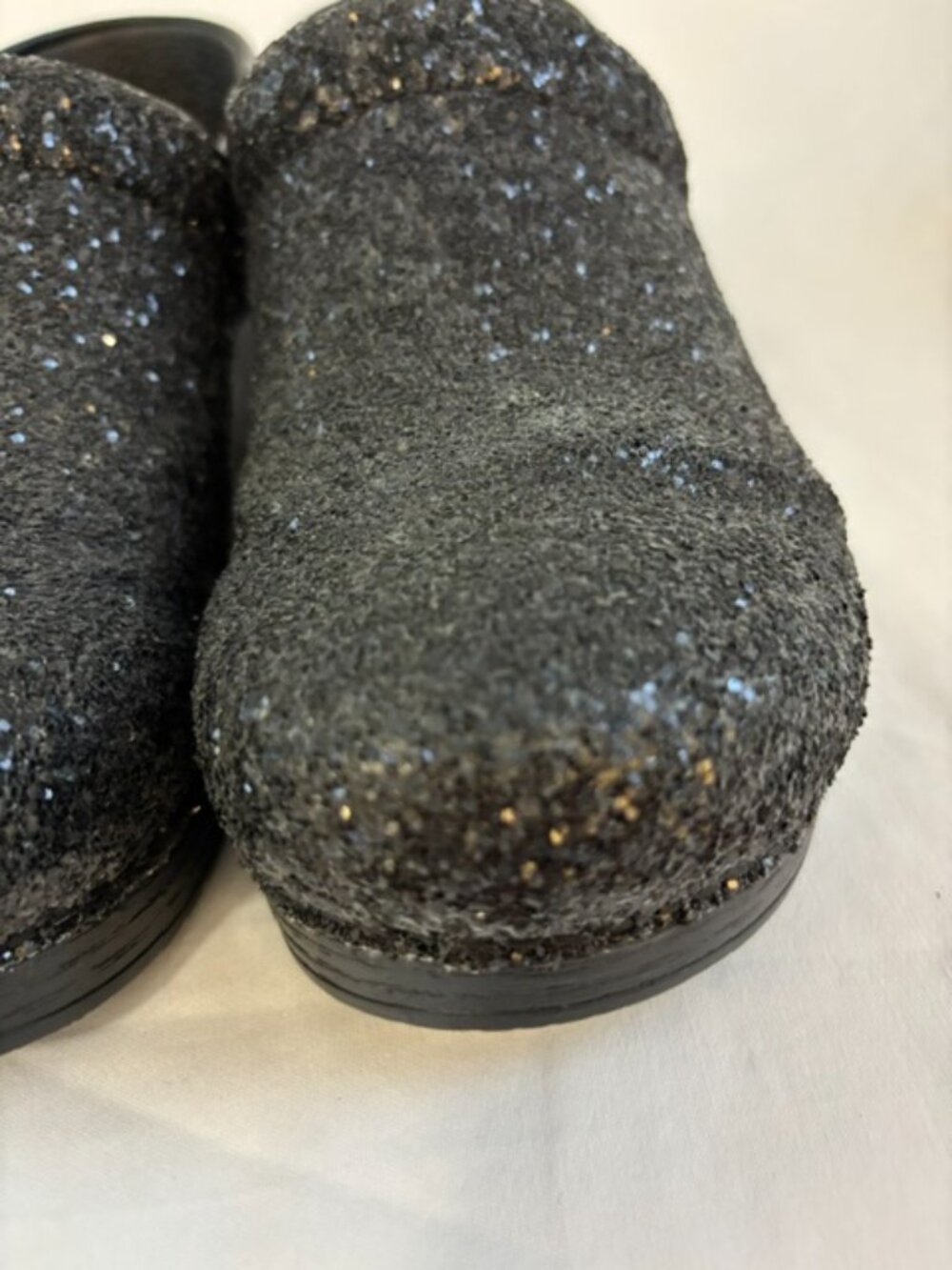 Dansko Professional Clog in Limited Edition Black Glitter Women Size 42 (US 11) - Picture 7 of 13